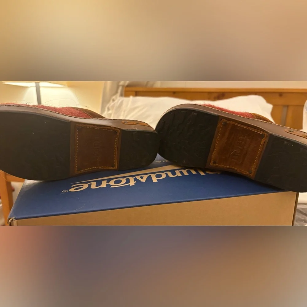 Born Bandy Blankets Clog - Rust Blanket Combo - Picture 9 of 12